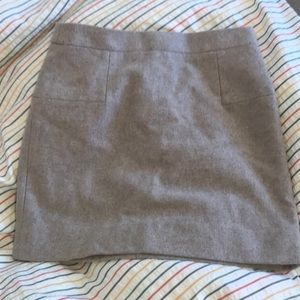 Wool skirt
